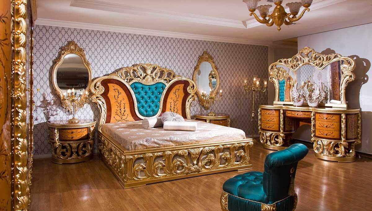 Alenas Ceviz Klasik Yatak Odası Modelleri, Fiyatları Evgör Mobilya
