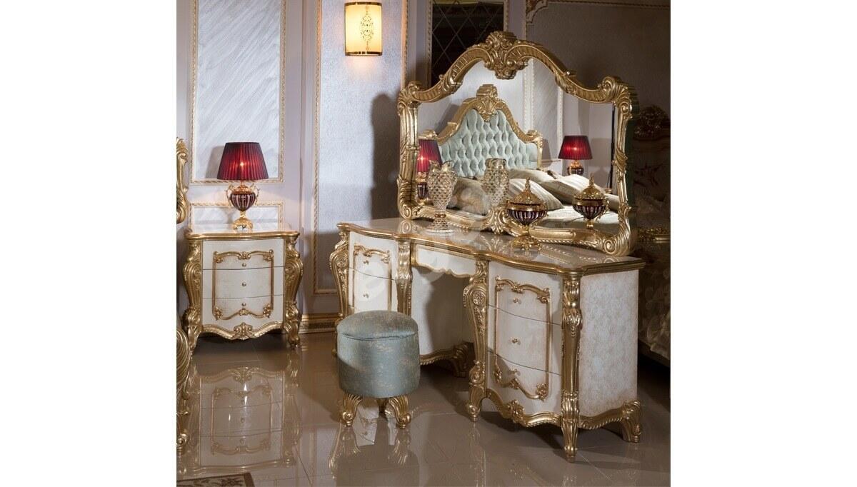 Kayıhan Desenli Klasik Yatak Odası Modelleri, Fiyatları Evgör Mobilya